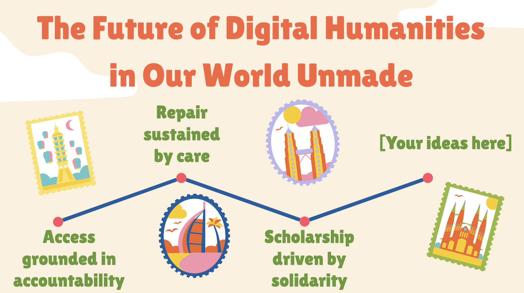 The future of digital humanities slide: access grounded in accountability, repair sustained by care, scholarship driven by solidarity