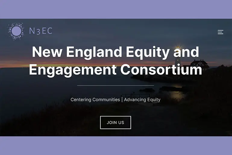 New England Equity and Engagement Consortium Website