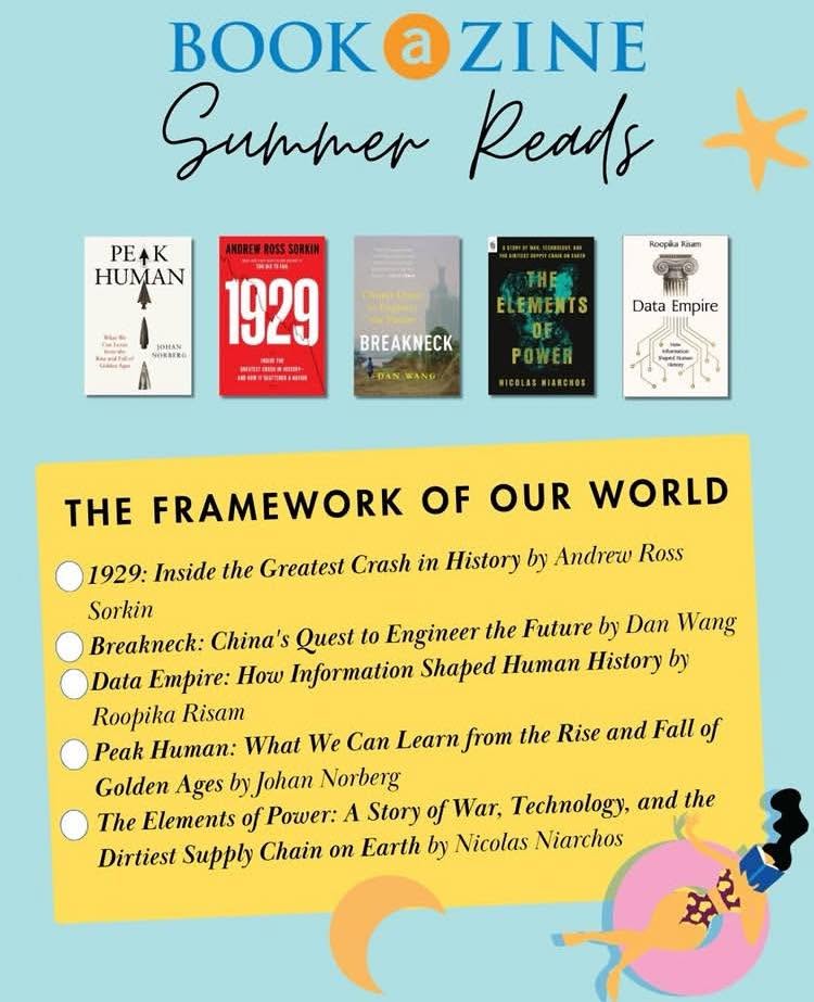 Book-a-Zine Summer reads: "The Framework of Our World"